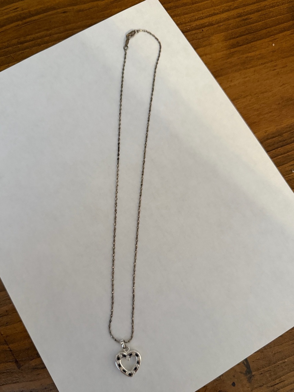 Heart Pendant on chain